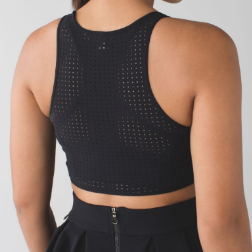 Lululemon Away Dress Perforated Cut Out Flare - Picture 5 of 6